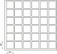 Подкладка самоприлипающая фетровая 25х25мм (1лист-36шт) серая AKS_preview_1