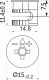 Эксцентрик 15x11,5 для плиты 16 мм (уп/100шт) AKS_preview_1