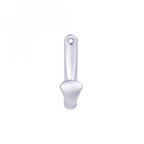 Крючок меб. однорожковый мет. DELTA хром матовый AKS_3