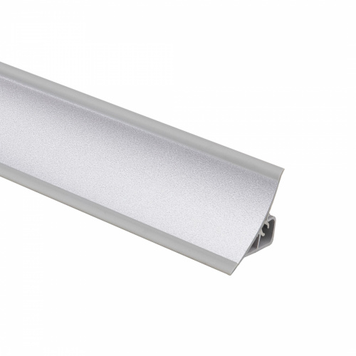 Плинтус ПВХ к столешнику LР хром матовый зернистый (101) EL-MECH-PLAST (1шт=3м.п.)_1