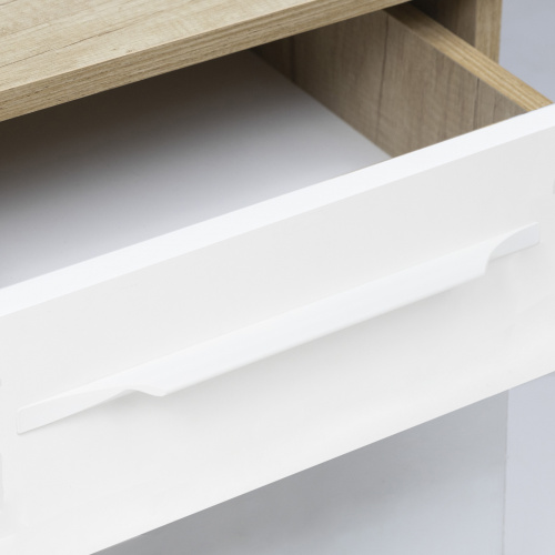 Ручка меб. скоба алюм. ENVISION 320/430 белый матовый, AKS_5