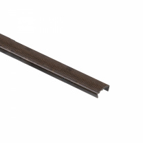 Профиль ПВХ С-18 лимба шоколадная структурный (С32) Polkemic (2.6м) фотография
