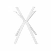 Подстолье VECTOR h714 под круглую столешницу, белый муар AKS фотография