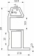 Профиль алюминиевый SENATOR черный глянец вертик. узкий домик АЛЮТЕХ (L-5300) (161-02 RAL9005 )_preview_1