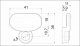 Крепление зеркала мет. АJ62 хром (1 компл. = 4 шт.) AKS_preview_1
