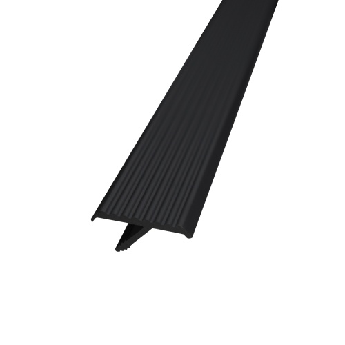 Ручка-профиль алюм. KASKAD 2,8м, анодированный черный AKS_3