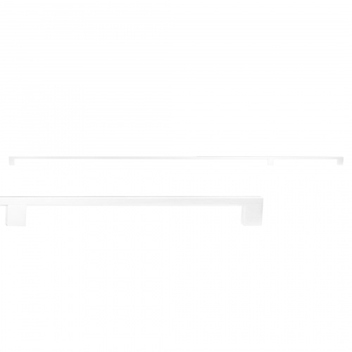 Ручка меб. скоба алюм. BLISS 1200 белый муар, AKS_3