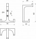 Крючок меб. трехрожковый мет. TRITON черный матовый AKS_preview_1