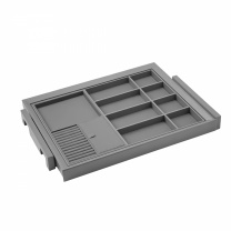 Выдвижная полка-органайзер 700 BRUNO для аксессуаров и украшений, графит PRIME by AKS фотография