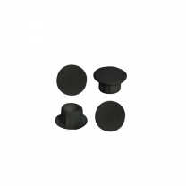 Заглушка пластик d5 черный (1) (1уп=0,2тысшт) РП фотография