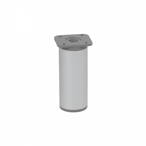 Опора меб. алюм. DAP-77 h100 с регул. алюминий AKS_1