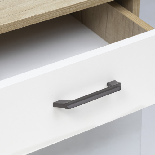 Ручка меб. скоба мет. TECHNO line 160 графит, AKS_7