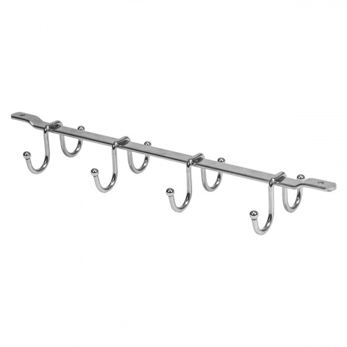 Держатель подвесной для кружек 380*45*90, хром AKS_3