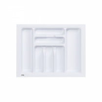 Лоток для столовых приборов 600 BASIC 540*430, белый AKS фотография