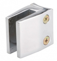 Держатель стекло/плита к трубе d50 (950), хром AKS Держатель стекло/плита к трубе d50 (950), хром AKS