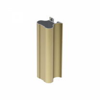 Профиль алюминиевый SENATOR золото вертик. Закрытый АЛЮТЕХ (L-5300) (04.А20-Е6)