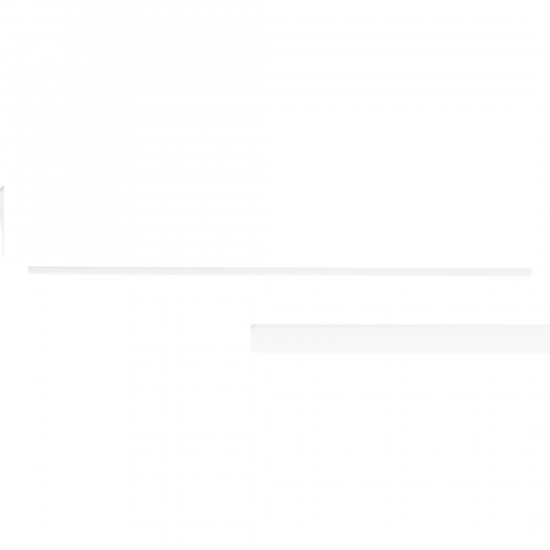 Ручка меб. скоба алюм. SERENE 512/597 белый матовый, AKS_4