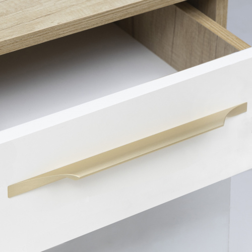 Ручка меб. скоба алюм. ENVISION 320/430 брашированное золото, AKS тип 2_4