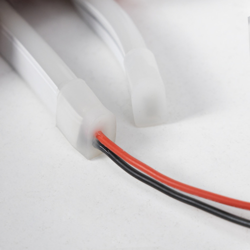 Заглушка для гибкого неона 8*16мм, проходная, AKS_3