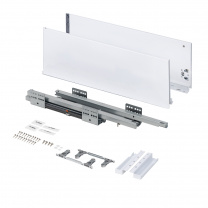 Система ящиков Slimbox Evolution L-300 H=167 белый SOFT CLOSE ДСП16мм фотография