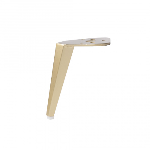 Опора меб. мет. STATE h140 матовое золото AKS_4