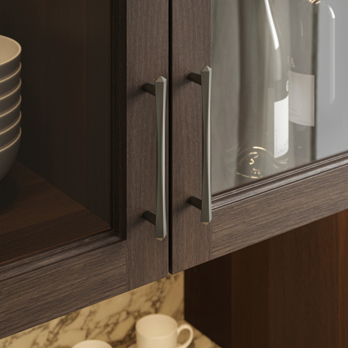 Ручка меб. скоба мет. MARGARITA 128 графит, AKS_6