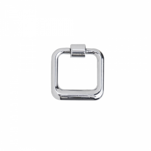 Ручка меб. кнопка мет. BUTTON хром AKS_1