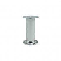 Опора меб. алюм. D-868 h100 мат.хром AKS Опора меб. алюм. D-868 h100 мат.хром AKS