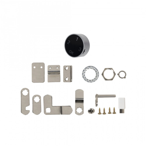 Замок мебельный, электронный, кодовый, 103, D41mm, PRIME by AKS_3