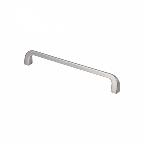 Ручка меб. скоба мет. SAMBA 192 шлифованная сталь, AKS_1