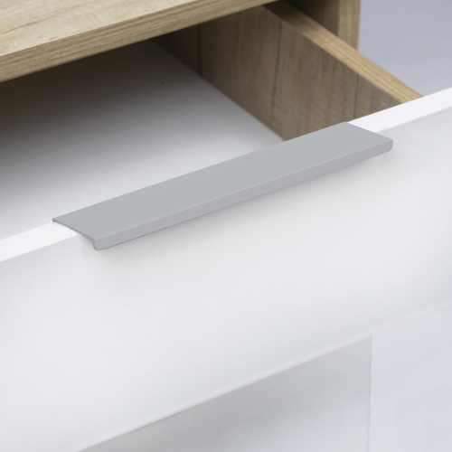 Ручка меб. накладная алюм. INSIDE 192/225 матовый хром, AKS_5