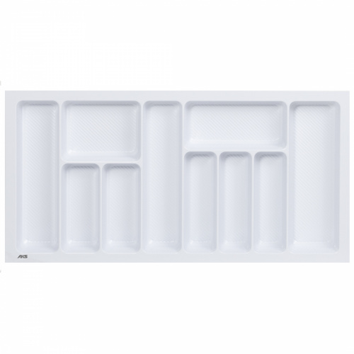 Лоток для столовых приборов 900 LINER 830*430, белый AKS_1
