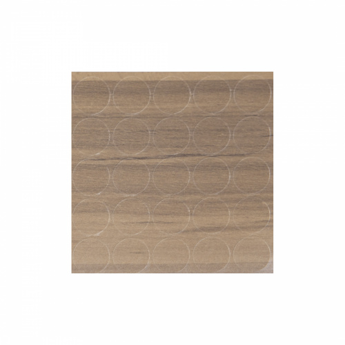 Заглушка самоприлипающая к конфирматам орех балтимор (14844) FOLMAG (лист-25шт.)_1