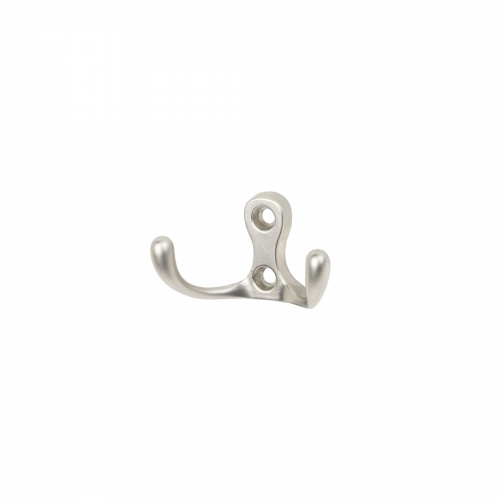 Крючок меб. двухрожковый мет. WP19 сатин GRIDLI_1