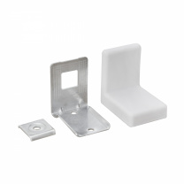 Навес регулируемый 3-составной белый (уп/20компл) AKS