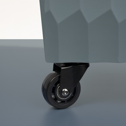 Колесо меб. SHIFT d50 h67 с площадкой, черный AKS_4