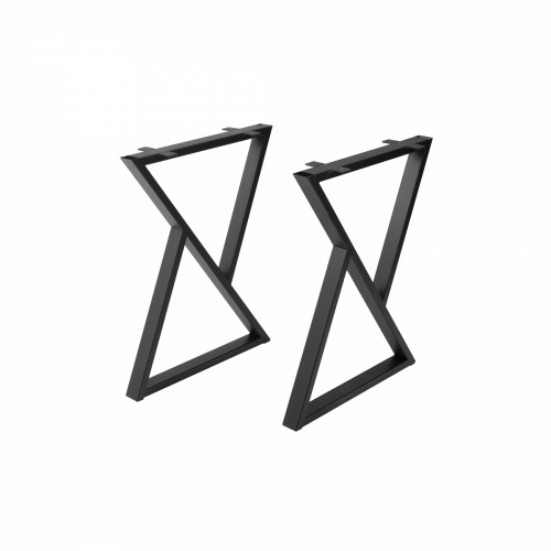 Подстолье TIME h720, черный (1 компл. = 2 шт.) AKS_1