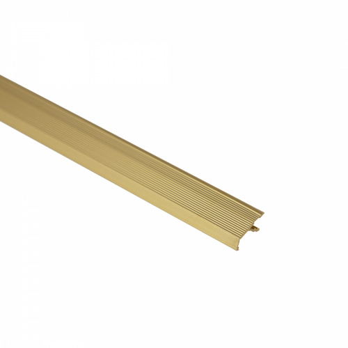 Ручка-профиль алюм. врезная KASKAD-18, 3м, матовое золото AKS_1