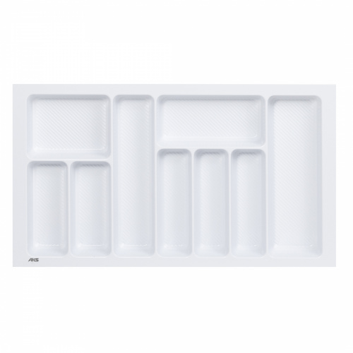 Лоток для столовых приборов 800 LINER 735*430, белый AKS_1