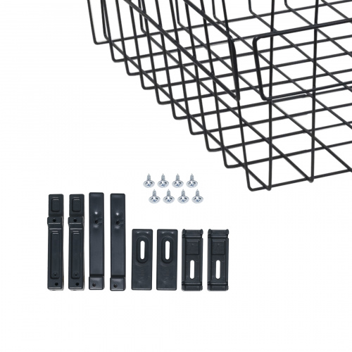 Выдвижная корзина для белья 500 (455*485*200) б/н, графит WIEXPOL_3