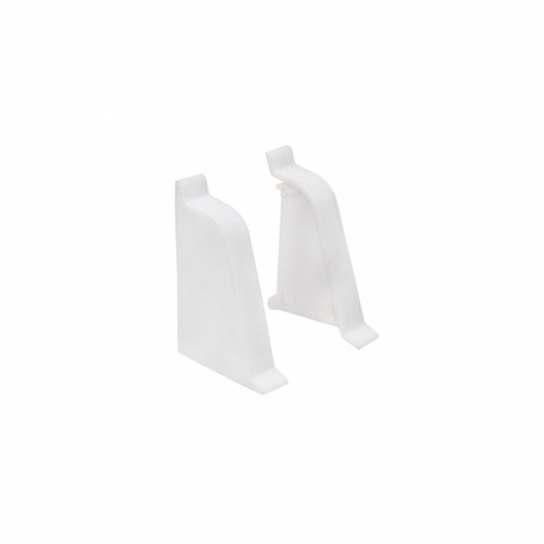 Заглушка ПВХ к плинтусу LK ZAK белый (50) EL-MECH-PLAST_1