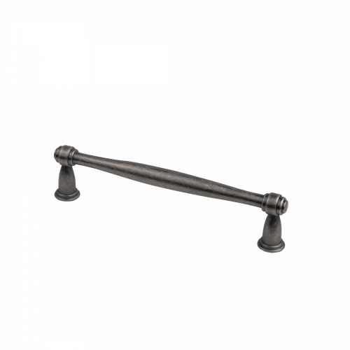 Ручка меб. скоба мет. WIZANTIA 128 старое серебро, AKS_1