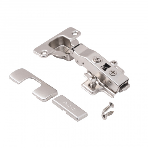 Петля накладная с доводчиком 48мм h2 clip-on PRIME by AKS (еврошурупы, заглушки) (упак. = 2 шт.)_4