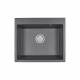 Мойка кварцевая, прямоугольная, GR-6001, 600*520мм, графит, Granula_preview_1