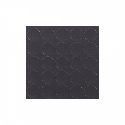 Заглушка самоприлипающая к конфирматам темный шоколад (14388) FOLMAG (лист-25шт.)_1