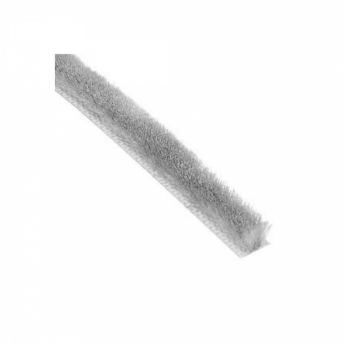 Уплотнитель щеточный самоклеящийся серый (7*5) (1р.=250м.п.)_1