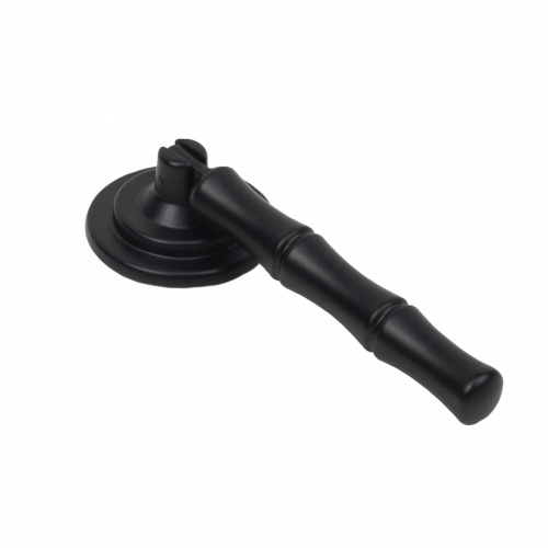 Ручка меб. КАПЛЯ модерн, матовый черный AKS_1