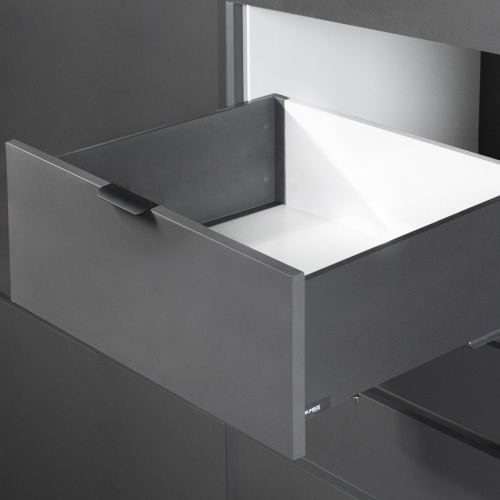 Система ящиков Slimbox Evolution L-450 H=199 графит SOFT CLOSE ДСП16мм_6