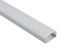 Профиль алюминиевый накладной SIRIUS-2310M с экраном, цвет алюминий, 2м, AKS