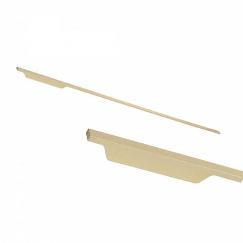 Ручка меб. скоба алюм. ANDROMEDA 1056/1200 брашированное золото, AKS (левая)_1